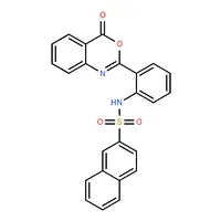 N-[2-(4-氧代-4H-3,1-苯丙恶嗪-2-基)苯基]-2-萘磺酰胺