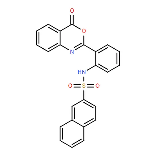 N-[2-(4-氧代-4H-3,1-苯丙恶嗪-2-基)苯基]-2-萘磺酰胺